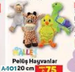 HALLEY PELUŞ HAYVANLAR 20 CM